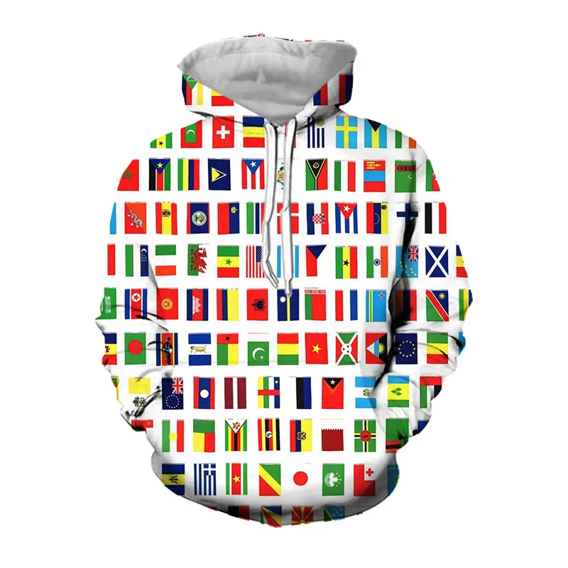 World Countries Flag Graphic Sweatshirts Casual Hoodies For Men Clothing Vacation Streetwear Pullovers Funny Women Tracksuit Top
World Countries Flag Graphic Sweatshirts Casual Hoodies For Men Clothing Vacation Streetwear Pullovers Funny Women Tracksuit Top