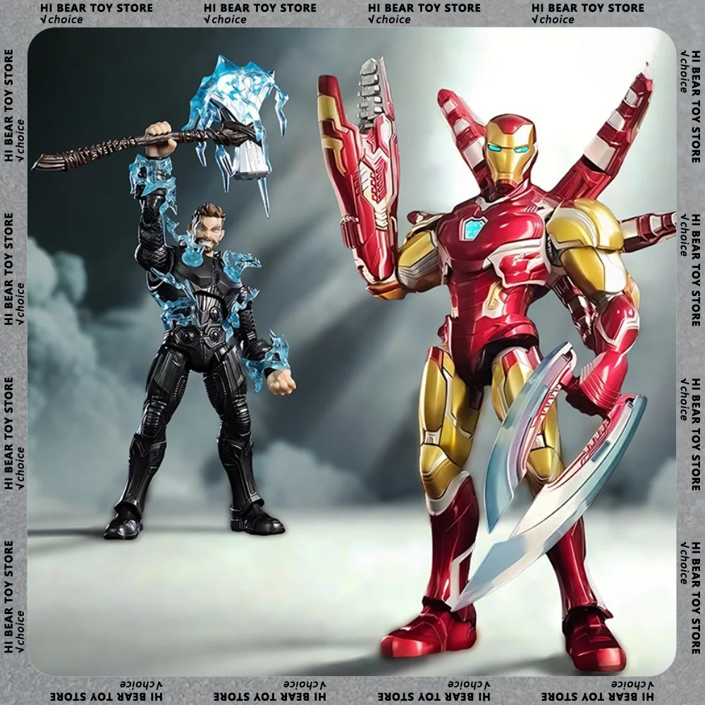 13cm Avengers THOR Action Figure LED Iron Man 85 Tony Stark Action Figure Adult Collection Ornament Assembly Figure Kids Gift
13cm Avengers THOR Action Figure LED Iron Man 85 Tony Stark Action Figure Adult Collection Ornament Assembly Figure Kids Gift