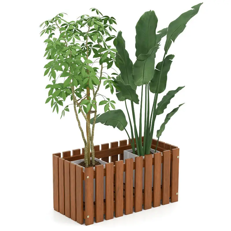 Solid Wood Raised Garden Bed for Flower and Vegetable
Solid Wood Raised Garden Bed for Flower and Vegetable