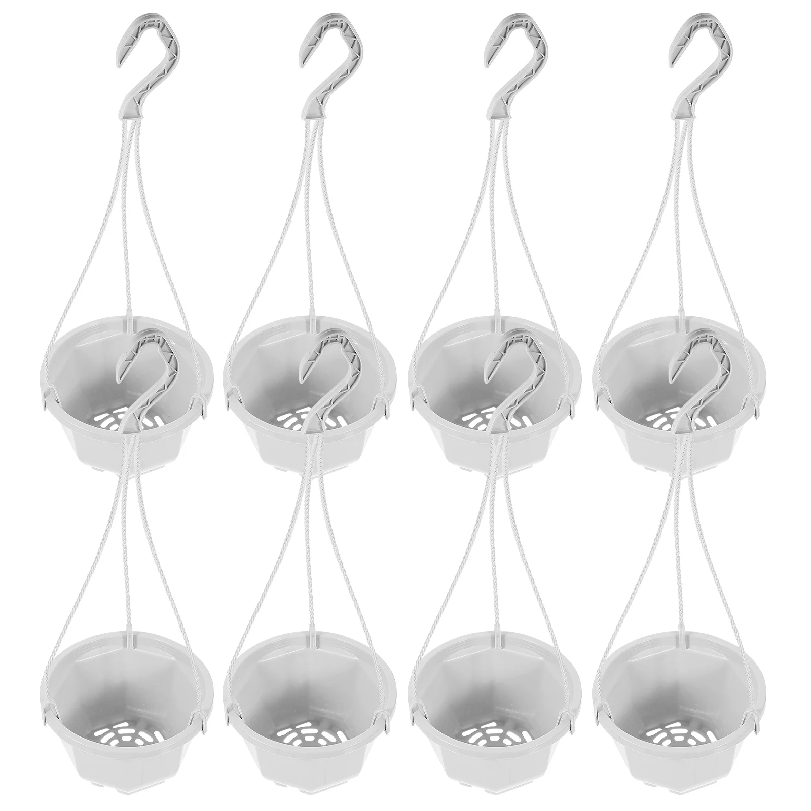 8 Pcs Planter Octagonal Plastic Flower Pot Hanging Holders Personality Container Planters
8 Pcs Planter Octagonal Plastic Flower Pot Hanging Holders Personality Container Planters