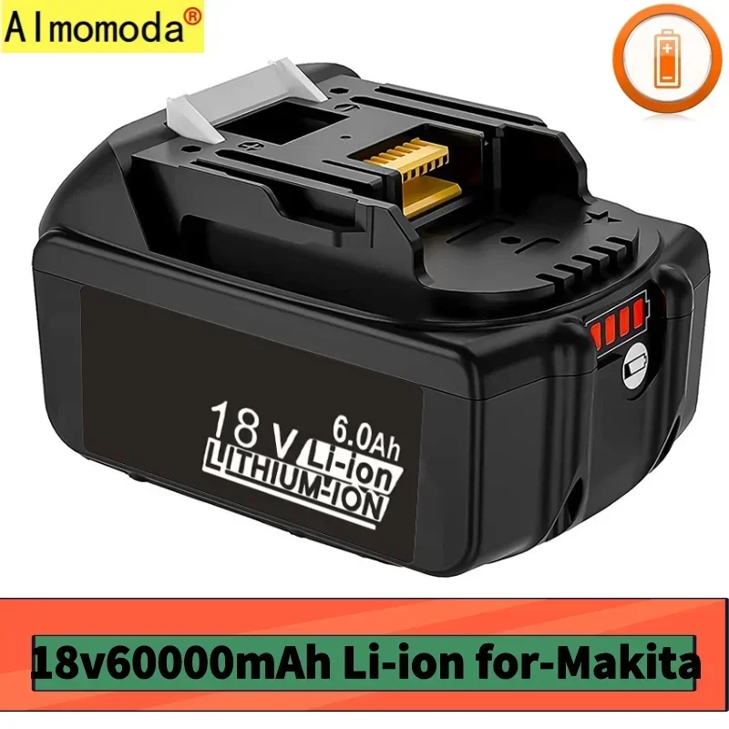 2025for Makita 18V 60000mAH lithium battery,for Makita universal hand drill wrench, electric tool High power and high current
2025for Makita 18V 60000mAH lithium battery,for Makita universal hand drill wrench, electric tool High power and high current