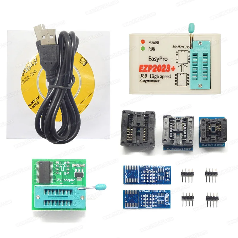 EZP2023+ Programmer +4adapter New Arrival High Performancef
EZP2023+ Programmer +4adapter New Arrival High Performancef