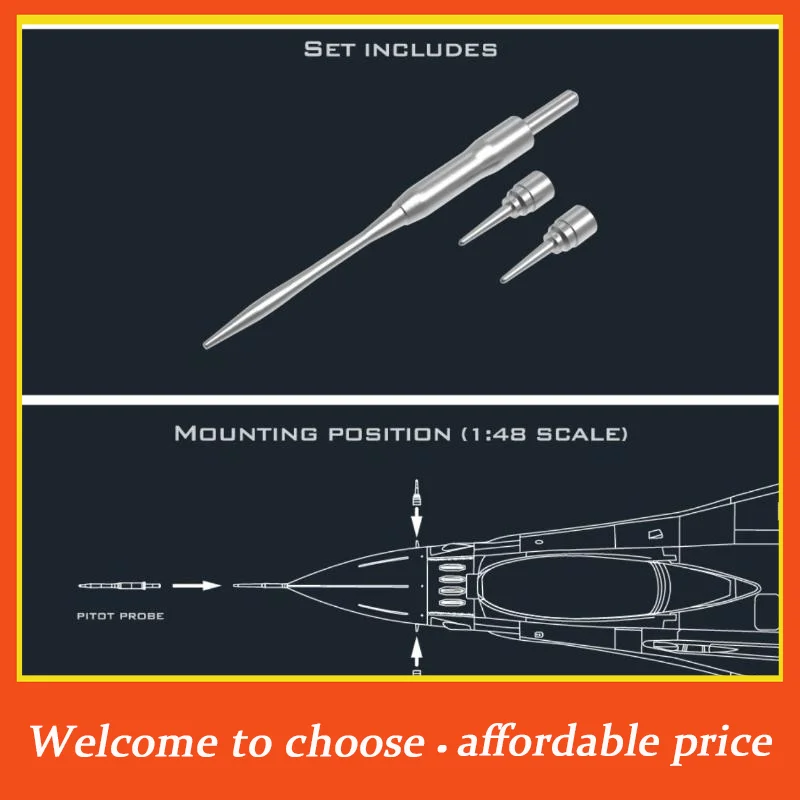 TH 1Set Full Details Model Hobby Accessories P48005 1/48 Scale F-16I Pitot Probe Angle Of Attack Probe For G.W.H Kits
TH 1Set Full Details Model Hobby Accessories P48005 1/48 Scale F-16I Pitot Probe Angle Of Attack Probe For G.W.H Kits
