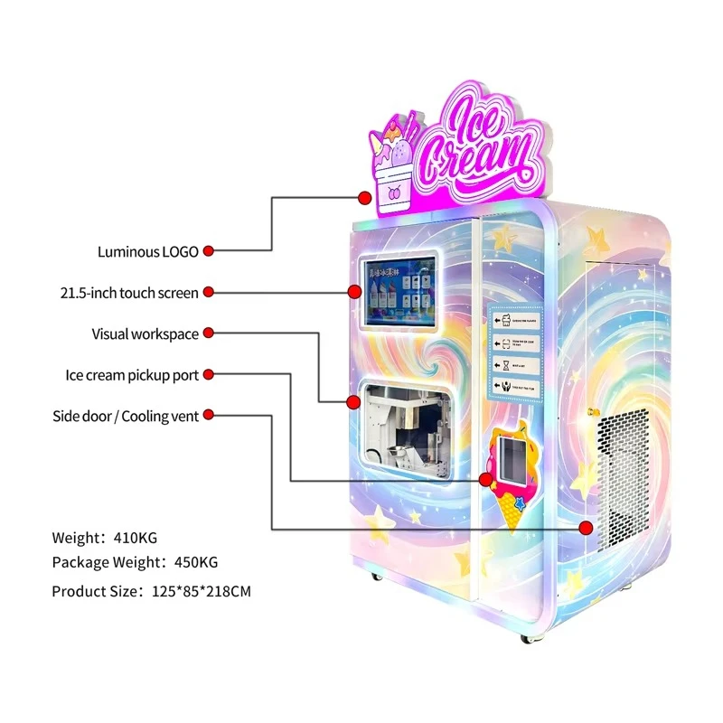 Commercial Soft Serve Ice Cream Machine 3 Flavors Table Top Stainless Steel Ice Cream Maker
Commercial Soft Serve Ice Cream Machine 3 Flavors Table Top Stainless Steel Ice Cream Maker
