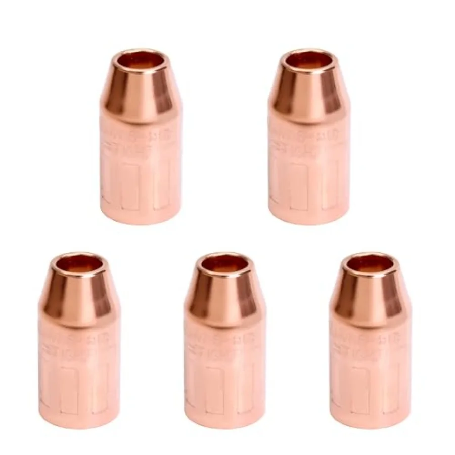 5PK VNS50F Velocity Flush MiG Nozzles 1/2 Inch Fixed Threaded Fit for Tweco Fusion 140 180 220 250 MIG Welding Guns
5PK VNS50F Velocity Flush MiG Nozzles 1/2 Inch Fixed Threaded Fit for Tweco Fusion 140 180 220 250 MIG Welding Guns