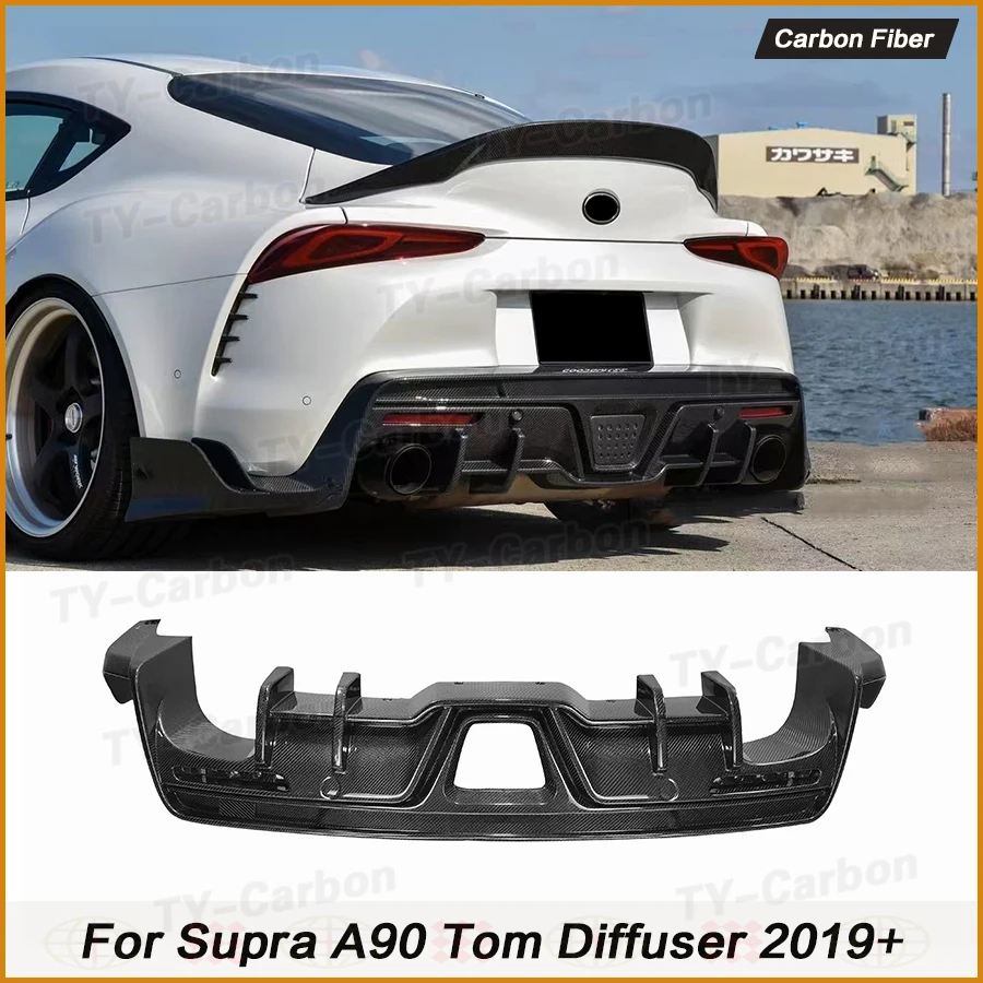 Real Carbon Fiber Rear Bumper Diffuser Lip for Toyota Supra GR MK5 A90 2019+Car Rear Bumper Down Diffuser Lip Spoiler Bodykit
Real Carbon Fiber Rear Bumper Diffuser Lip for Toyota Supra GR MK5 A90 2019+Car Rear Bumper Down Diffuser Lip Spoiler Bodykit