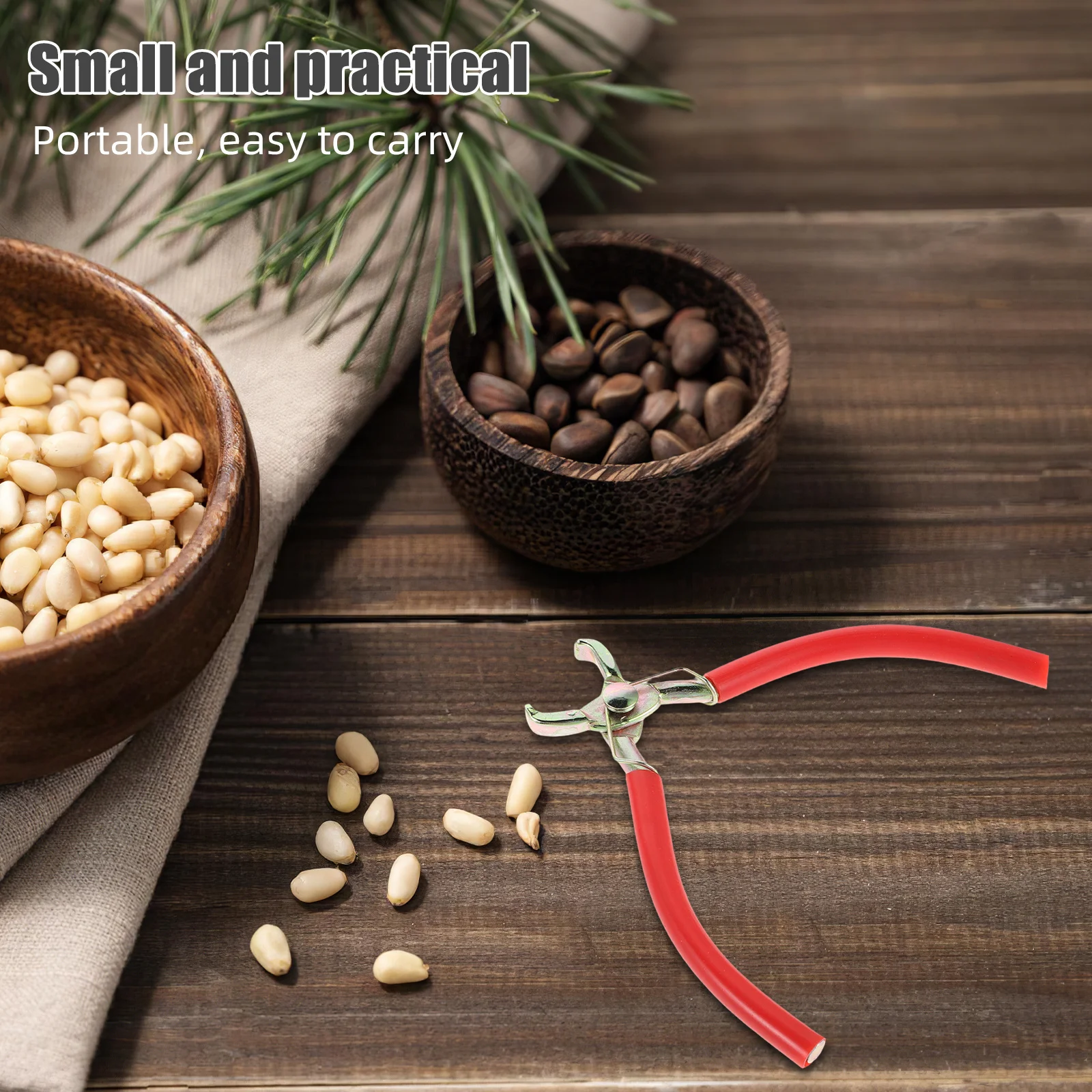 Щелкунчик, инструмент для открывания орехов, железный зажим для каштана, удобная нескользящая ручка, кухонный шелушитель для сосновых орехов, сверхмощный орех, пекан
Щелкунчик, инструмент для открывания орехов, железный зажим для каштана, удобная нескользящая ручка, кухонный шелушитель для сосновых орехов, сверхмощный орех, пекан