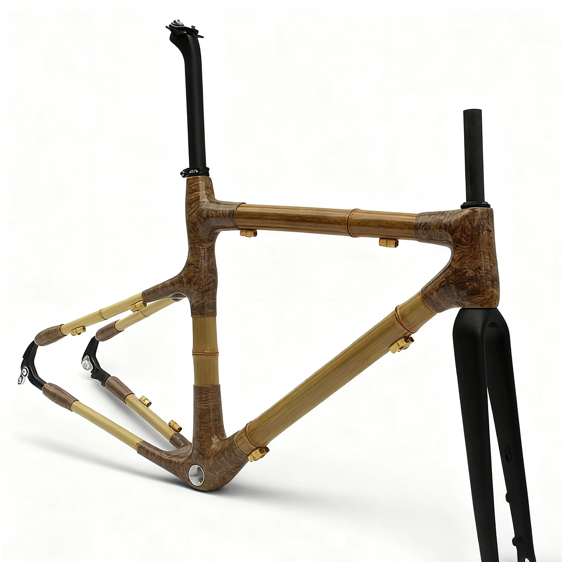 Bamboo Road Gravel Bike Frameset Disc Brakes Thru Axle 142x12 700c Frame Part for Cycling
Bamboo Road Gravel Bike Frameset Disc Brakes Thru Axle 142x12 700c Frame Part for Cycling
