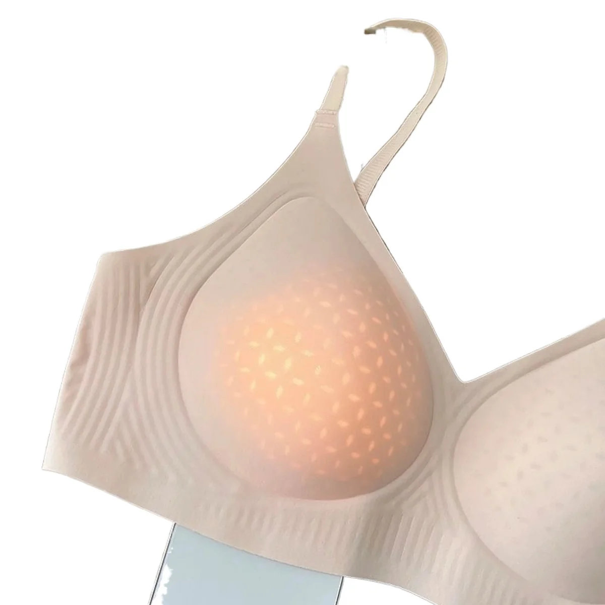 KUCLUT Seamless jelly strip underwear women's ice silk cool feeling big chest small thin fixed cup gathered bra
KUCLUT Seamless jelly strip underwear women's ice silk cool feeling big chest small thin fixed cup gathered bra