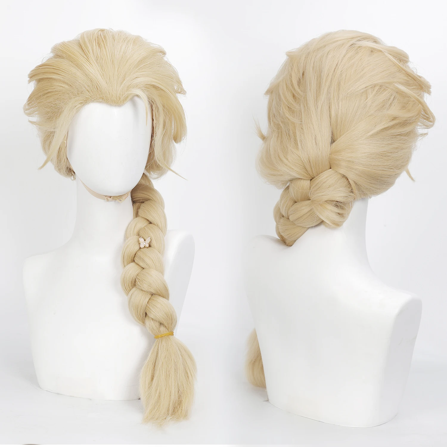 32-дюймовый синтетический парик-косплей с длинными светлыми косами, термостойкий, многоразовый, для костюма на тему льда, Хэллоуина, хит продаж
32-дюймовый синтетический парик-косплей с длинными светлыми косами, термостойкий, многоразовый, для костюма на тему льда, Хэллоуина, хит продаж