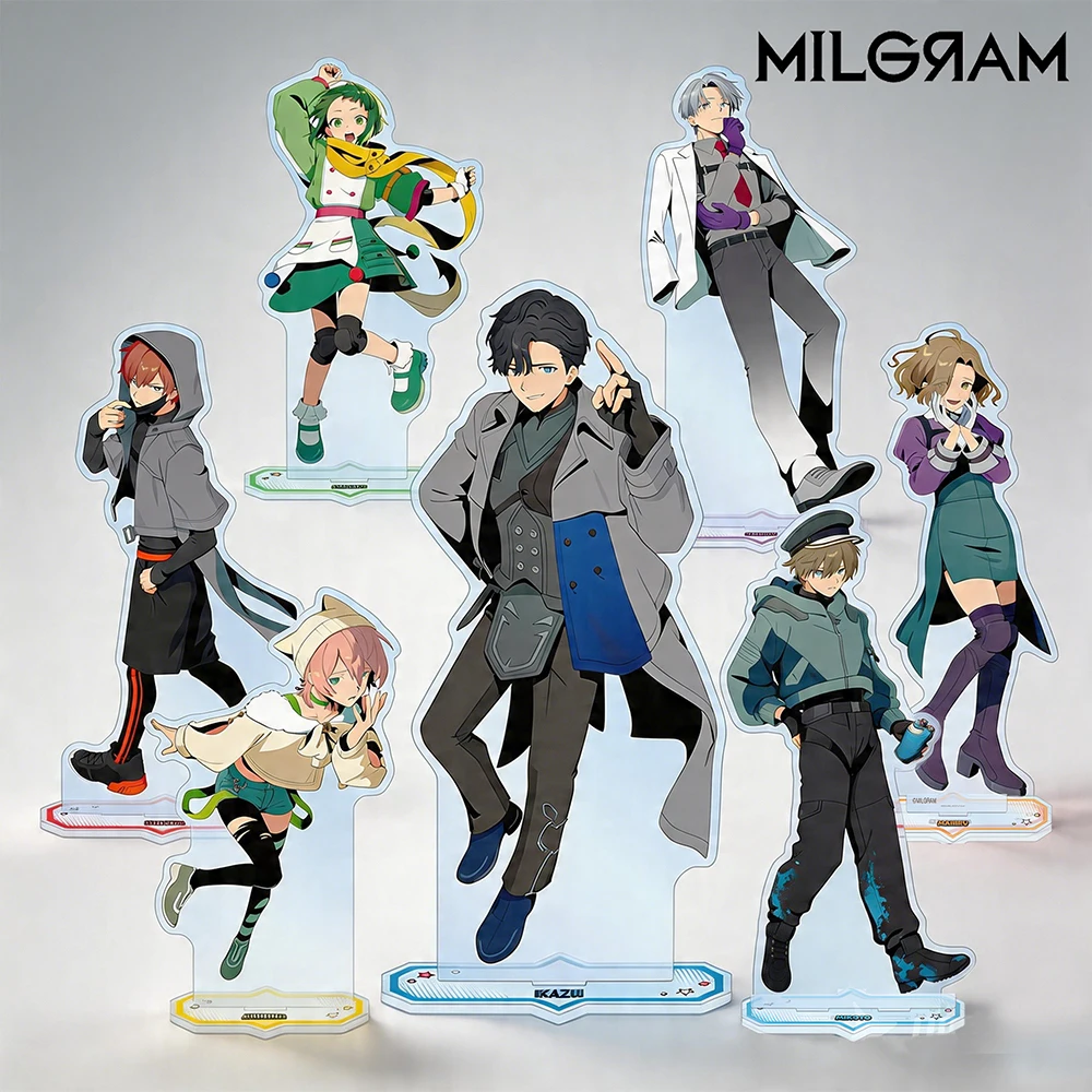 Anime MILGRAM Acrylic Stand Keychain Mikoto Kayano Kazui Mukuhara Cartoon Figure Desktop Decor Kawaii Fans Gift Merch
Anime MILGRAM Acrylic Stand Keychain Mikoto Kayano Kazui Mukuhara Cartoon Figure Desktop Decor Kawaii Fans Gift Merch