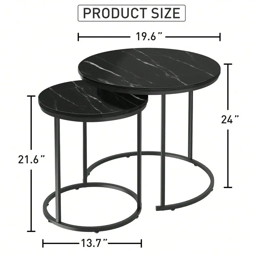 Marble Nesting Coffee Table For Small Place 24 In 2 Sets High Side End Sofa Table Nightstand Modern Furniture Living Room
Marble Nesting Coffee Table For Small Place 24 In 2 Sets High Side End Sofa Table Nightstand Modern Furniture Living Room