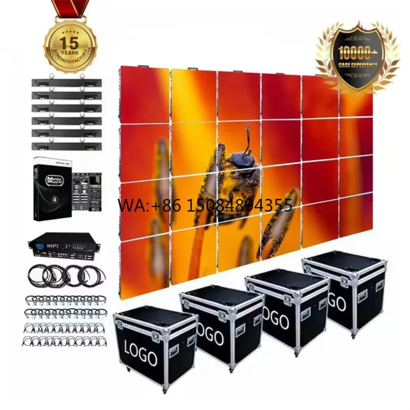 Waterproof LED Display Front Service 2.6mm 2.9mm 3.9mm Large Modular LED Screens for Events Video Wall Outdoor High Brightness
Waterproof LED Display Front Service 2.6mm 2.9mm 3.9mm Large Modular LED Screens for Events Video Wall Outdoor High Brightness