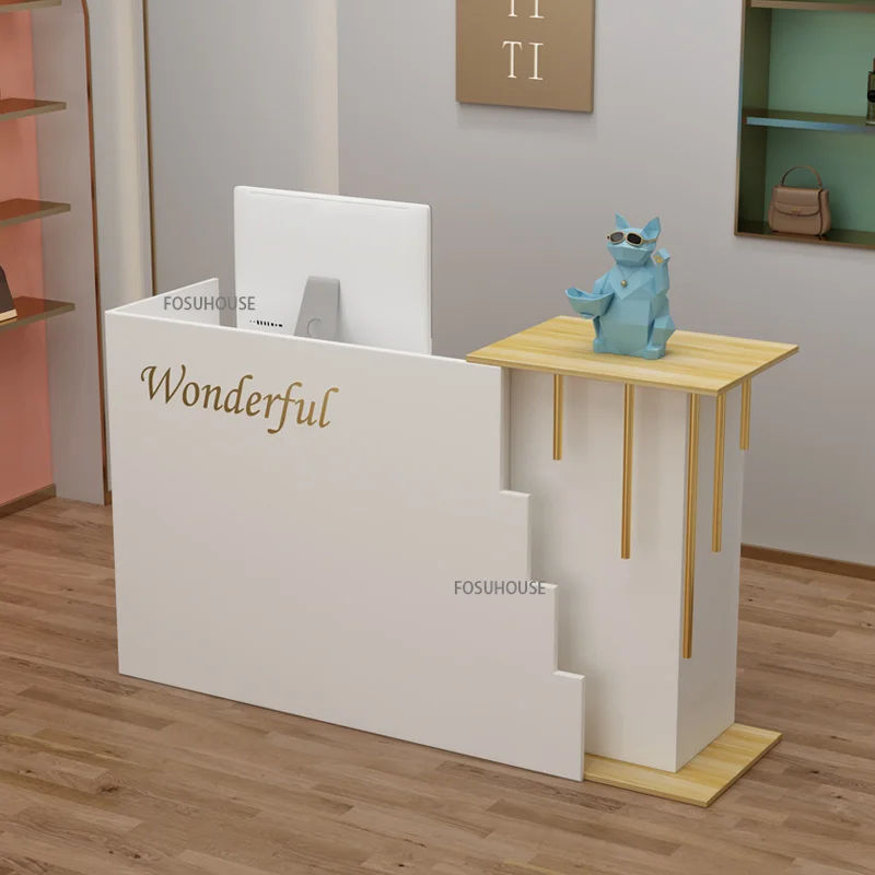 Nordic Light Luxury Wood White Simple Cashier Desk Modern Reception Desk For Store Contemporary Furniture Church Pulpit Podium N
Nordic Light Luxury Wood White Simple Cashier Desk Modern Reception Desk For Store Contemporary Furniture Church Pulpit Podium N