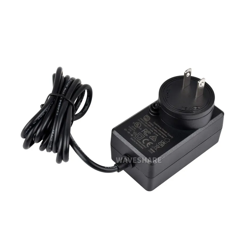 Power Supply, Power Adapter, 5V / 5A, DC Jack Output, OD 5.5mm, ID 2.1mm, Available In US / EU / UK Plug
Power Supply, Power Adapter, 5V / 5A, DC Jack Output, OD 5.5mm, ID 2.1mm, Available In US / EU / UK Plug