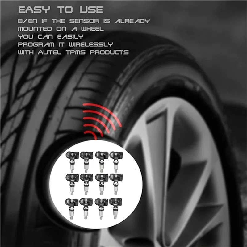 12Pcs Programmable MX Sensor Monitor For Autel Tool TS408 TS508 ITS600 315MHZ+433Mhz 2 In 1 TPMS Tire Pressure Sensor-AD39
12Pcs Programmable MX Sensor Monitor For Autel Tool TS408 TS508 ITS600 315MHZ+433Mhz 2 In 1 TPMS Tire Pressure Sensor-AD39