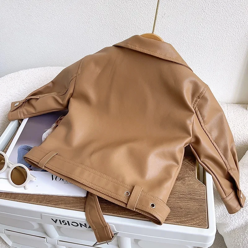 Kids Faux Leather Jacket 18 S9b2fcebd677b43b8adf9bb477a22911dL