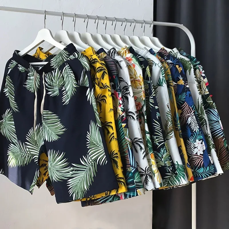 Men Beach Shorts Quick Dry Loose Lightweight 5 Inch Casual Swim Trunks Summer Vacation Floral Pattern Sports Leisure Shorts
Men Beach Shorts Quick Dry Loose Lightweight 5 Inch Casual Swim Trunks Summer Vacation Floral Pattern Sports Leisure Shorts