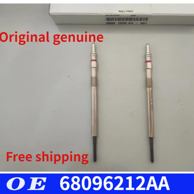 1pcs Original genuine Diesel Glow Plugs Fit For Jeep Grand Cherokee Ram 1500 3.0l V6,Wrangler 2.8For Dodge Journey 68211173AA
1pcs Original genuine Diesel Glow Plugs Fit For Jeep Grand Cherokee Ram 1500 3.0l V6,Wrangler 2.8For Dodge Journey 68211173AA
