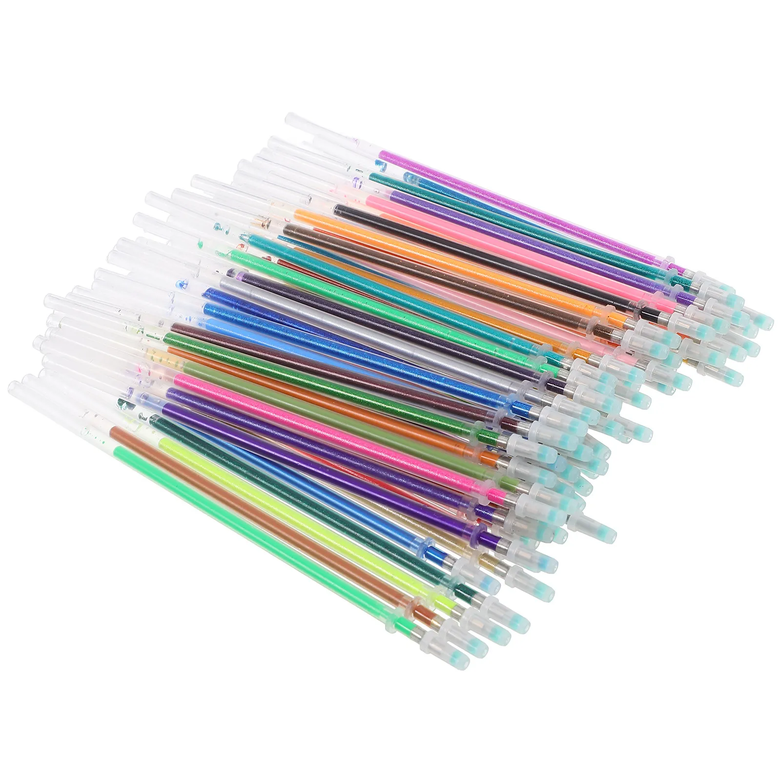 60Pcs Gel Pen Refills Colored Ink Smooth Writing Replacement Ink Pens Fine Point for Coloring Drawing Scrapbooking Glitter Gel
60Pcs Gel Pen Refills Colored Ink Smooth Writing Replacement Ink Pens Fine Point for Coloring Drawing Scrapbooking Glitter Gel
