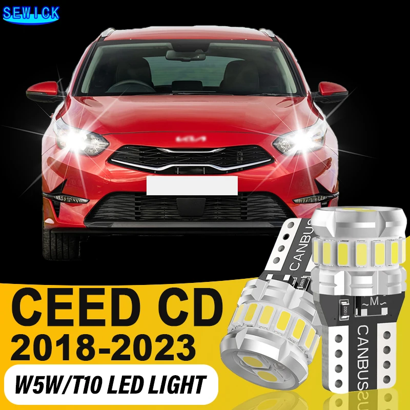 2x T10 Bulbs 194 158 Side Wedge Signal Lamp Car Instrument Dome Reading License Plate Light For Kia CEED CD 2018 2019 2020-2023
2x T10 Bulbs 194 158 Side Wedge Signal Lamp Car Instrument Dome Reading License Plate Light For Kia CEED CD 2018 2019 2020-2023