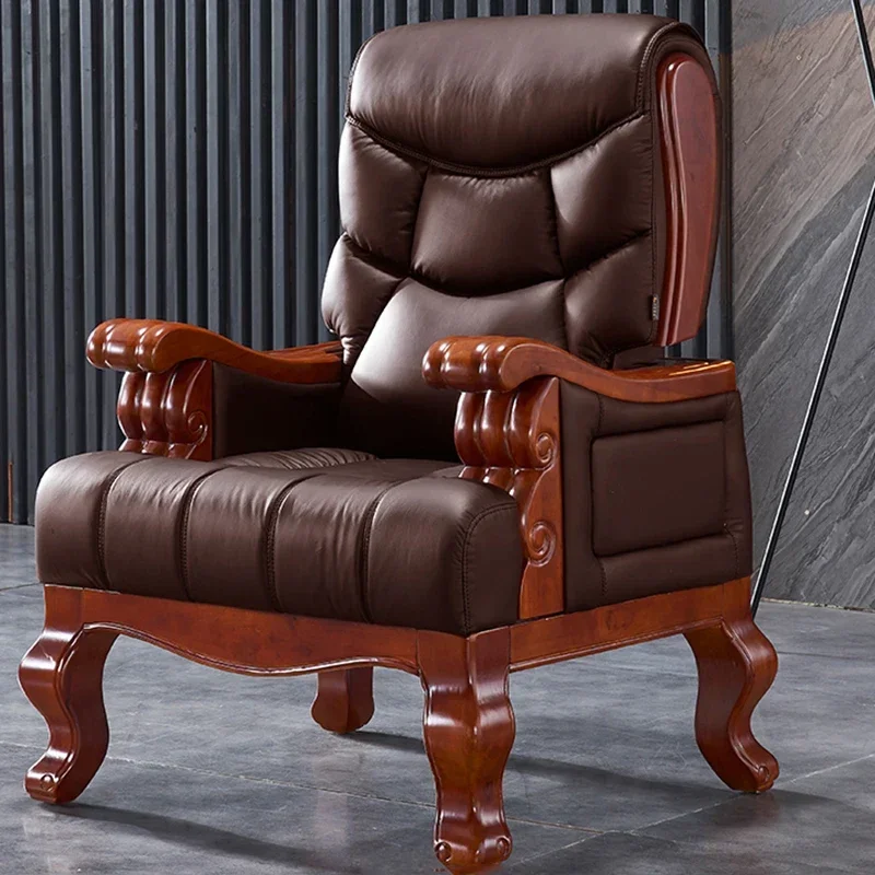 Interior Conference Office Chair Living Room Study Adjustable Designer Office Chair Luxury Leather Sedie Da Soggiorno Furniture
Interior Conference Office Chair Living Room Study Adjustable Designer Office Chair Luxury Leather Sedie Da Soggiorno Furniture