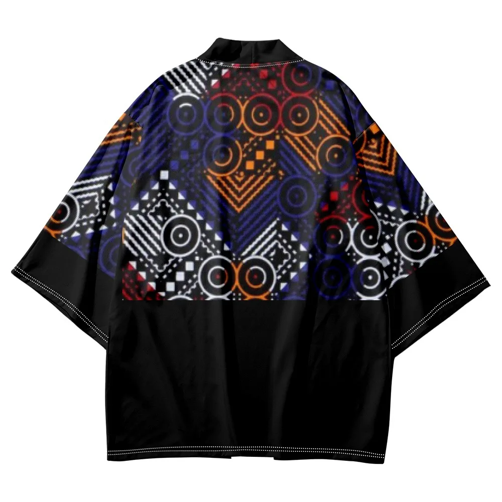 Japanese Samurai Yukata Summer Kimono Cardigan Harajuku Haori Men Black Print Kimono Streetwear Asian Clothes
Japanese Samurai Yukata Summer Kimono Cardigan Harajuku Haori Men Black Print Kimono Streetwear Asian Clothes
