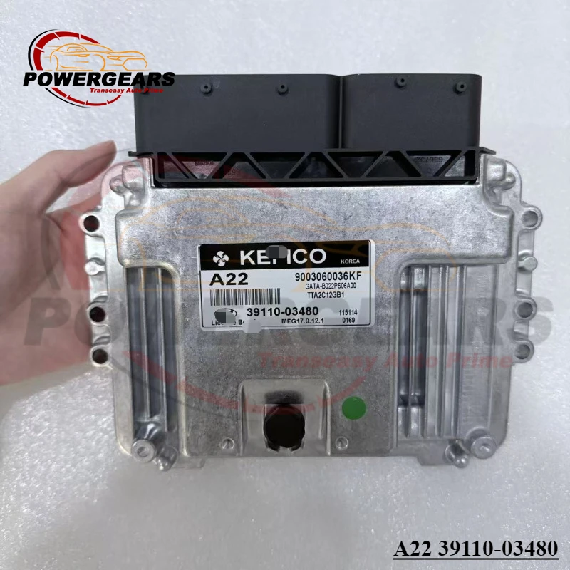 39110-03480 New A22 ECU High Quality Engine Computer Board Control Module ECM MEG17.9.12.1 Suit For Hyundai 3911003480
39110-03480 New A22 ECU High Quality Engine Computer Board Control Module ECM MEG17.9.12.1 Suit For Hyundai 3911003480