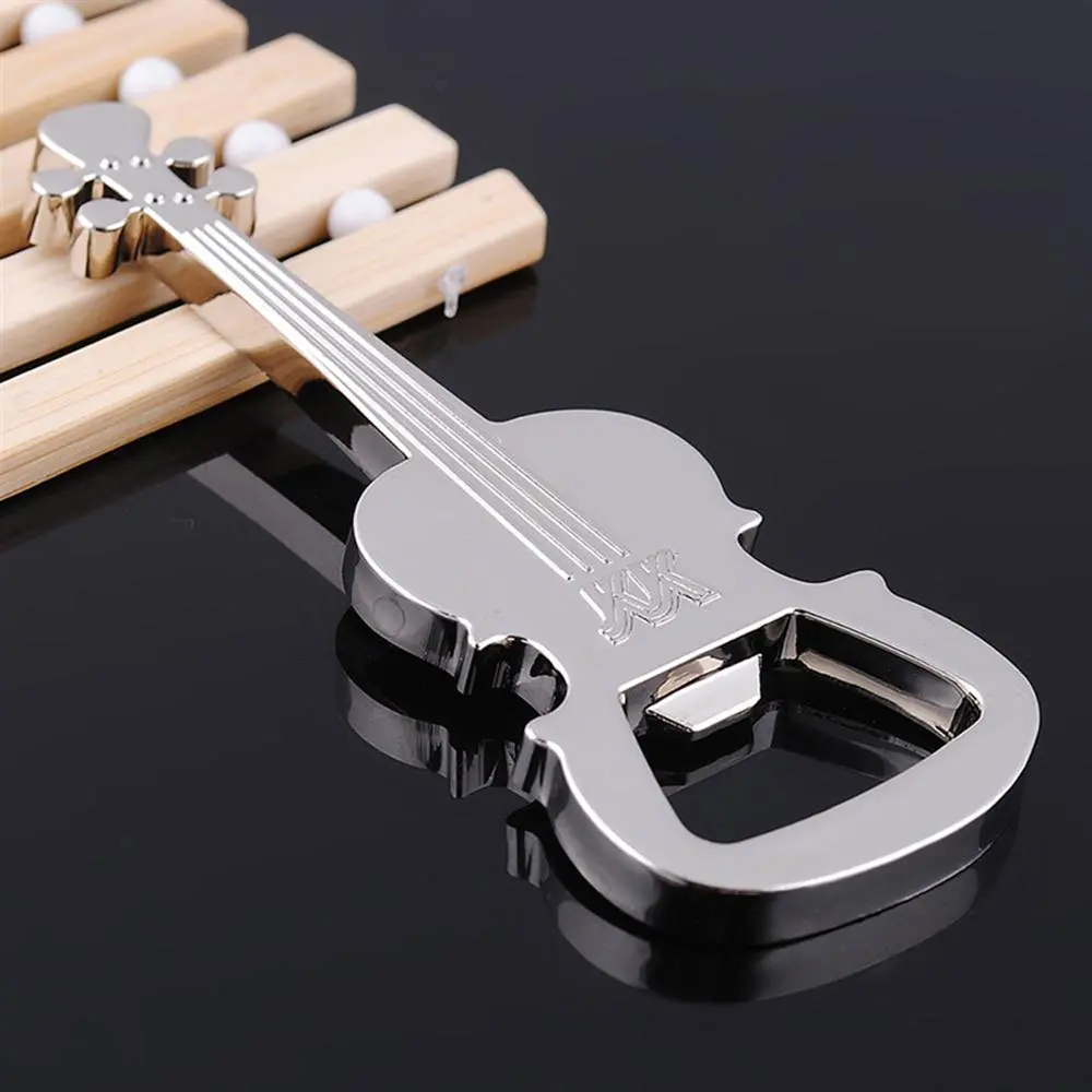 Stainless Steel Guitar Manual Bottle Opener Keyring Opener Ornament Soda Beer Can Opener Drinking Tool Kitchen Accessories
Stainless Steel Guitar Manual Bottle Opener Keyring Opener Ornament Soda Beer Can Opener Drinking Tool Kitchen Accessories