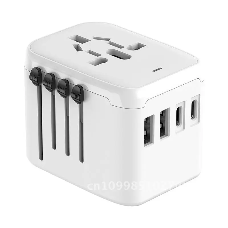 Multi-Country Travel Charger with 2USB And 2C Ports Global Plug Adapter European Australian British Regulations Compatible
Multi-Country Travel Charger with 2USB And 2C Ports Global Plug Adapter European Australian British Regulations Compatible