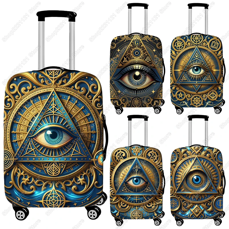 The Mysterious All Seeing Eye Design Luggage Cover for Travel Elastic Trolley Case Covers Anti-dust Suitcase Protective Cover
The Mysterious All Seeing Eye Design Luggage Cover for Travel Elastic Trolley Case Covers Anti-dust Suitcase Protective Cover