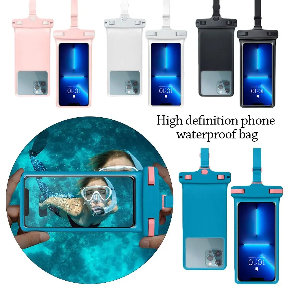 Transparent Waterproof Phone Case with Lanyard Large Capacity Mobile Phone Cover 7 in Swimming Phone Pouch Swimming&Diving
Transparent Waterproof Phone Case with Lanyard Large Capacity Mobile Phone Cover 7 in Swimming Phone Pouch Swimming&Diving