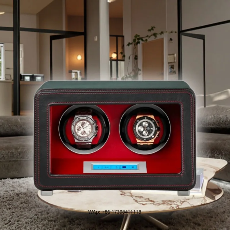 Luxury Automatic Watch Winder Case Custom Logo Protective Wood Leather Box Microfiber Leather Inner Customizable Keywords 10
Luxury Automatic Watch Winder Case Custom Logo Protective Wood Leather Box Microfiber Leather Inner Customizable Keywords 10