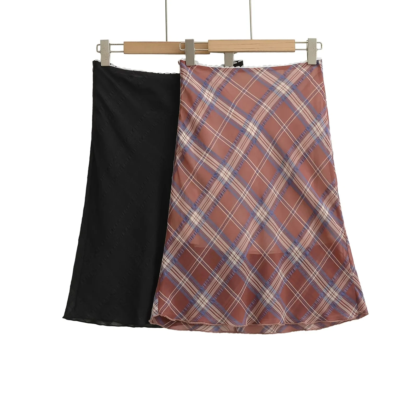Summer Low Waist Plaid ter Skirt Women's American Retro Bla Design Slimming A-Line Skirt Casual Sle Other
Summer Low Waist Plaid ter Skirt Women's American Retro Bla Design Slimming A-Line Skirt Casual Sle Other