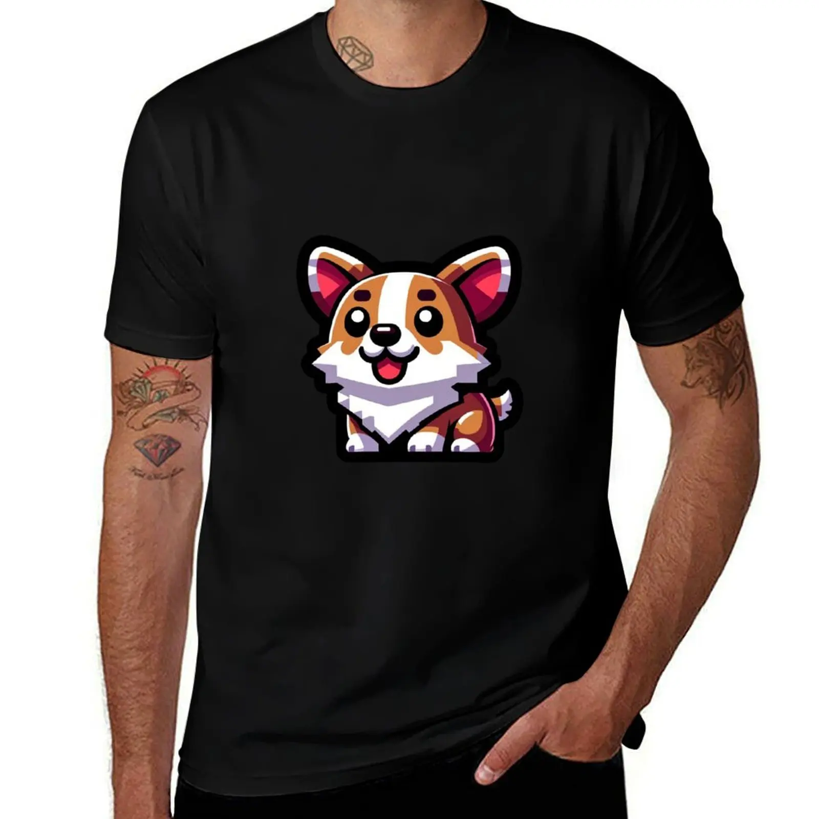 cute little corgi T-Shirt Fashion Simple Casual Tee Shirt
cute little corgi T-Shirt Fashion Simple Casual Tee Shirt