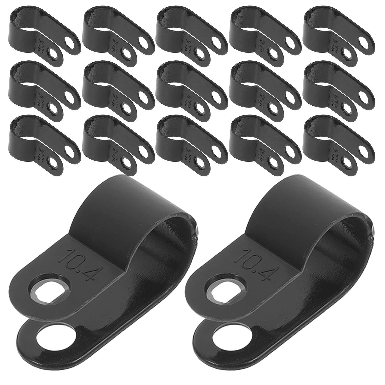 1000pcs Cable Clips Wire Management Black 5.3R Nylon Mounting Fastener Home Office Multi Function Cord Organizer
1000pcs Cable Clips Wire Management Black 5.3R Nylon Mounting Fastener Home Office Multi Function Cord Organizer