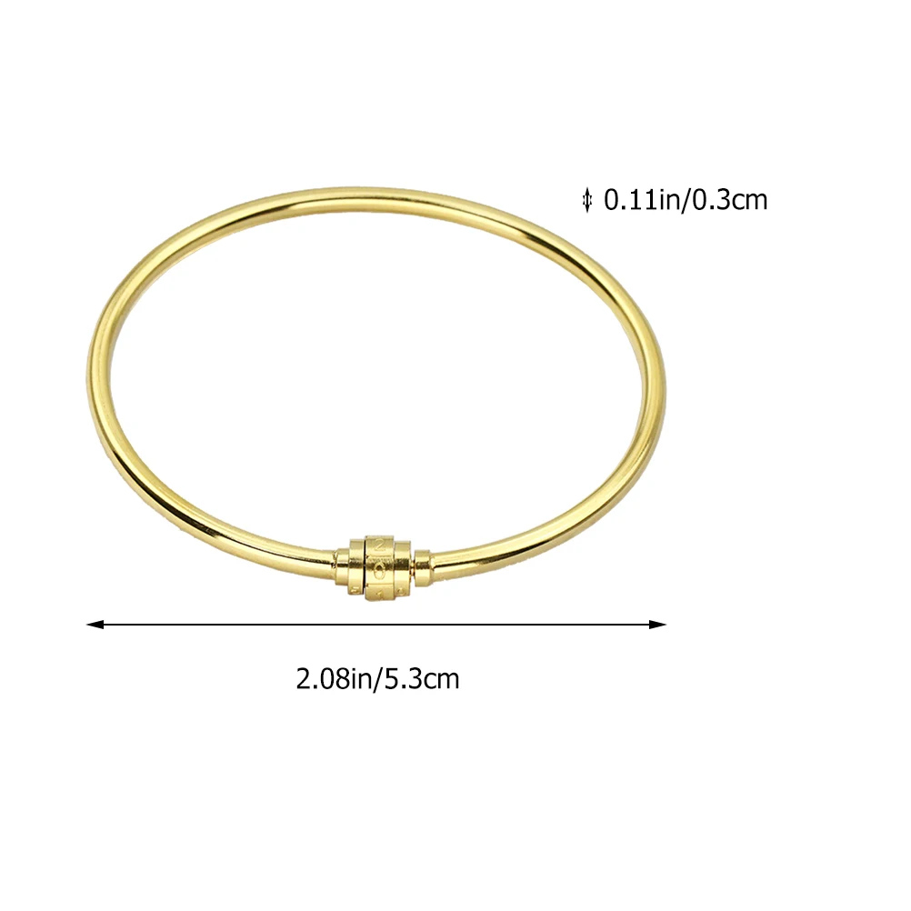 Stylish Bracelet Gilded Golden Metal Hand Ornament Couple Lover Gift Durable Lightweight Travel Party Daily Use Bracelet
Stylish Bracelet Gilded Golden Metal Hand Ornament Couple Lover Gift Durable Lightweight Travel Party Daily Use Bracelet