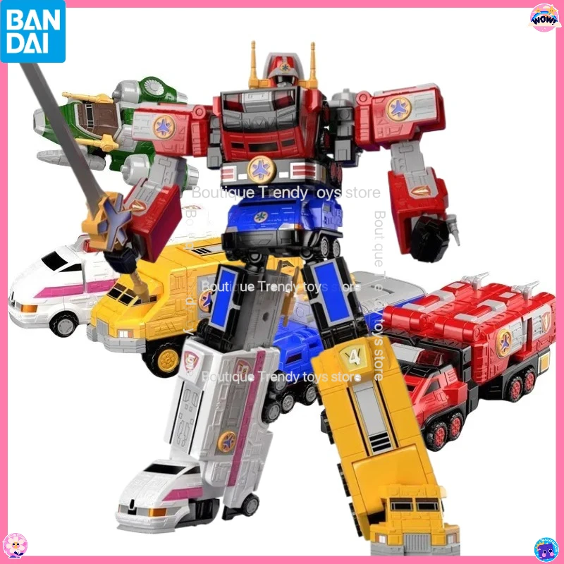 Bandai Genuine Shokugan SMP Rescue Rangers GoGoFive Victory Robot Anime Action Figure Assembly Model Toys Christmas Gift for Kid
Bandai Genuine Shokugan SMP Rescue Rangers GoGoFive Victory Robot Anime Action Figure Assembly Model Toys Christmas Gift for Kid