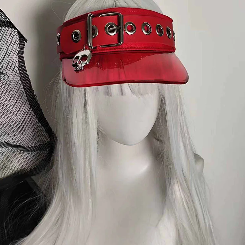 Trendy Y2k Skull Leather Button Hat Light PVC Empty Top Baseball Caps Spring And Summer Outdoor Sunscreen Adjustable Casual Hats
Trendy Y2k Skull Leather Button Hat Light PVC Empty Top Baseball Caps Spring And Summer Outdoor Sunscreen Adjustable Casual Hats