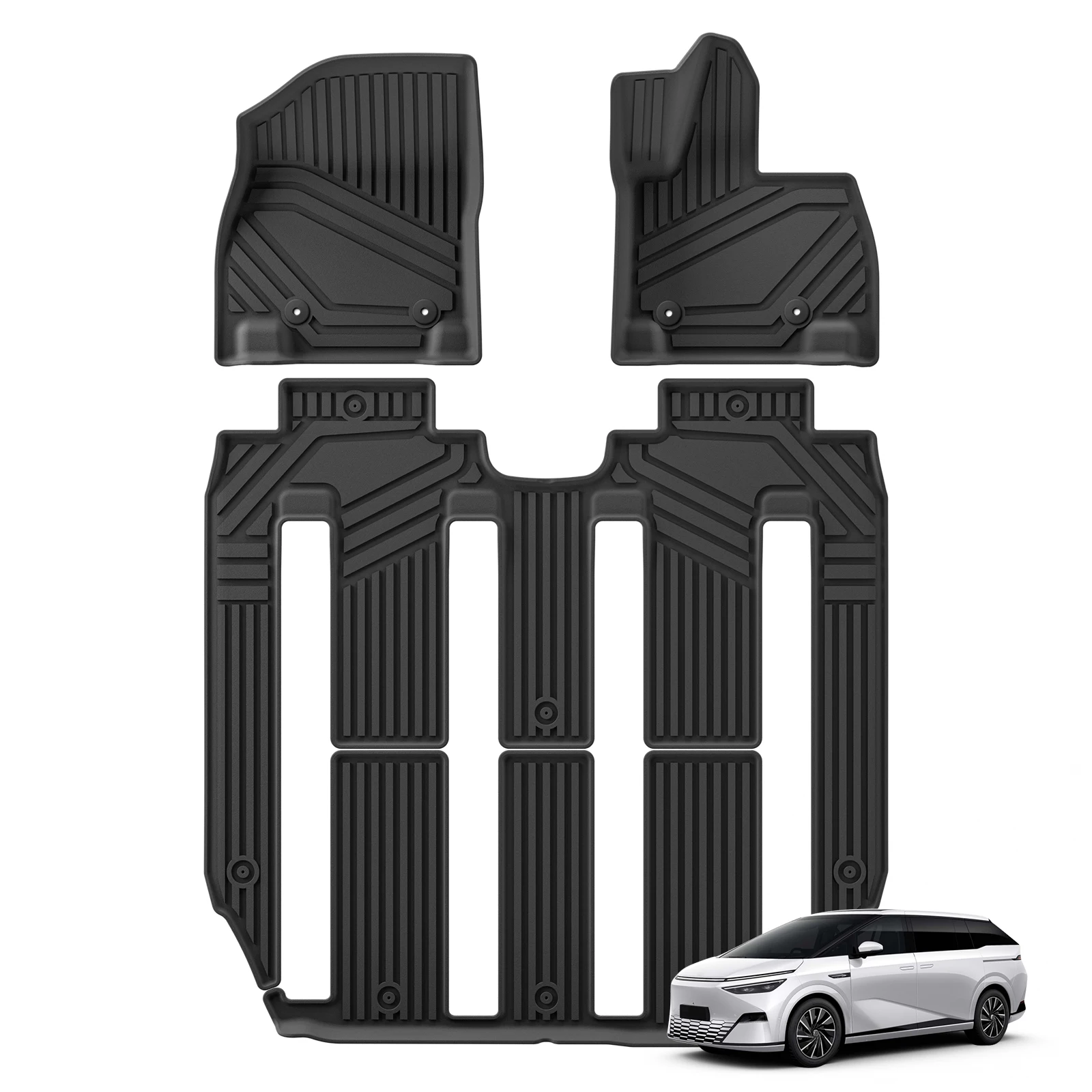 RHD for Xpeng X9 2024 2025 Right Hand Drive Car Floor Mats Cargo Liner Trunk Pad TPE 3D Foot Mat Accessories BLACK
RHD for Xpeng X9 2024 2025 Right Hand Drive Car Floor Mats Cargo Liner Trunk Pad TPE 3D Foot Mat Accessories BLACK