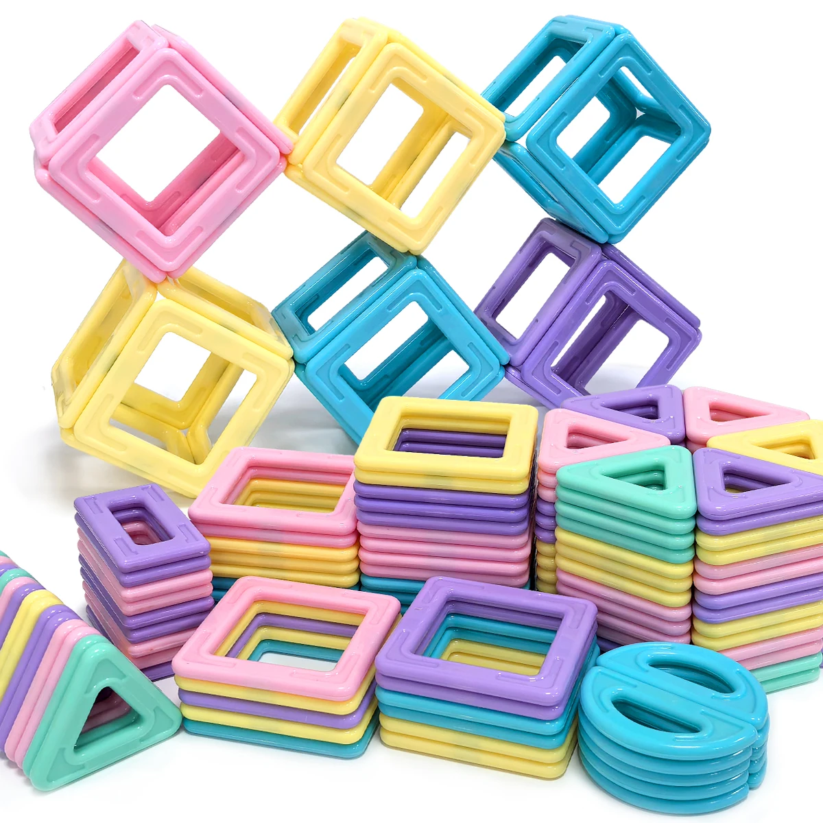 Big Size Macaron Magnetic Designer Construction Set Model & Building Educational Toys for Kid Age 3-6 Birthday Gift Random Color
Big Size Macaron Magnetic Designer Construction Set Model & Building Educational Toys for Kid Age 3-6 Birthday Gift Random Color