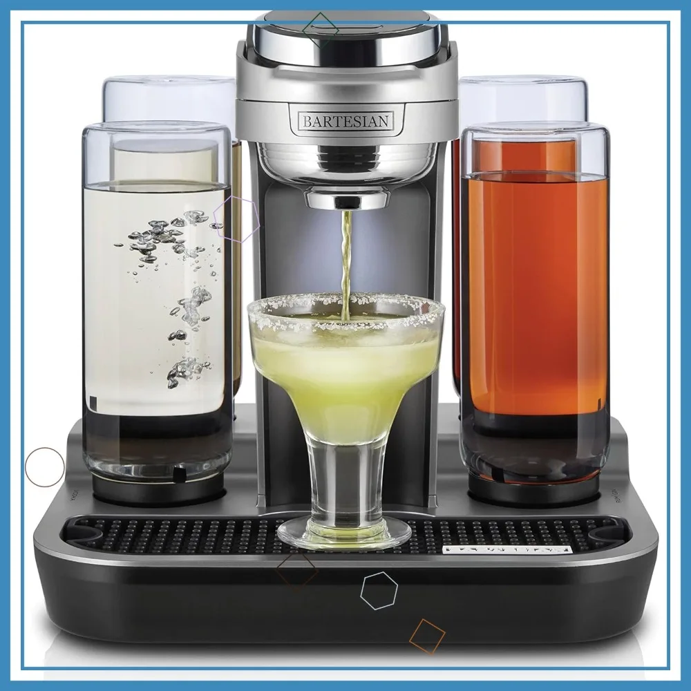 Профессиональная машина для приготовления коктейлей с функцией приготовления маргариты - высокопроизводительный миксер, 5 стеклянных бутылок, кнопочная технология для легкого использования на вечеринках
Профессиональная машина для приготовления коктейлей с функцией приготовления маргариты - высокопроизводительный миксер, 5 стеклянных бутылок, кнопочная технология для легкого использования на вечеринках