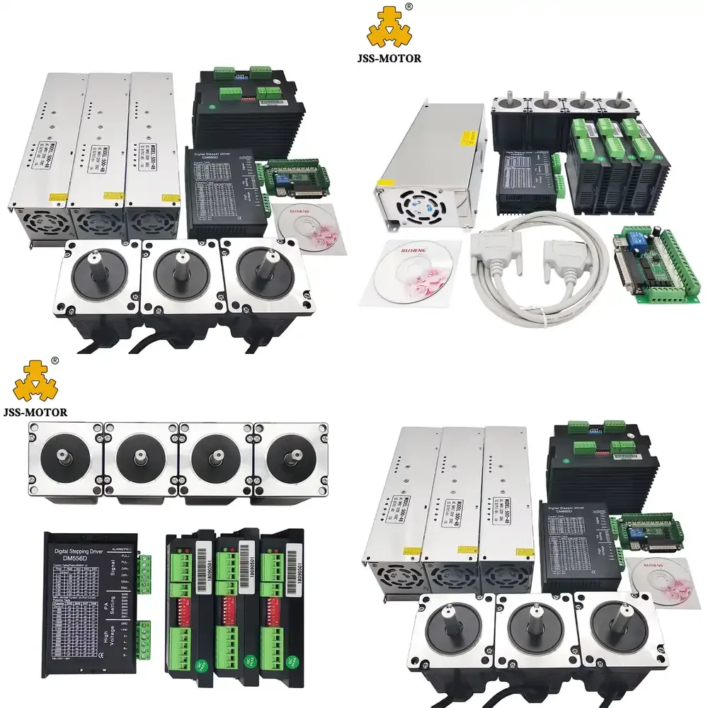 3 Axis Stepper Motor Kit Nema 34 Stepper Motor with Stepper Motor Controller Driver Power Supply Tb6600 Board
3 Axis Stepper Motor Kit Nema 34 Stepper Motor with Stepper Motor Controller Driver Power Supply Tb6600 Board