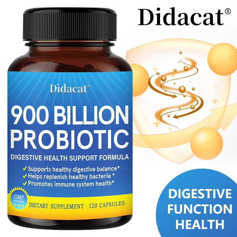 Probiotics Once Daily Ultra - 900 Billion CFU - Daily Probiotic for Colon & Immune Support - 120 Vegetarian Capsules
Probiotics Once Daily Ultra - 900 Billion CFU - Daily Probiotic for Colon & Immune Support - 120 Vegetarian Capsules