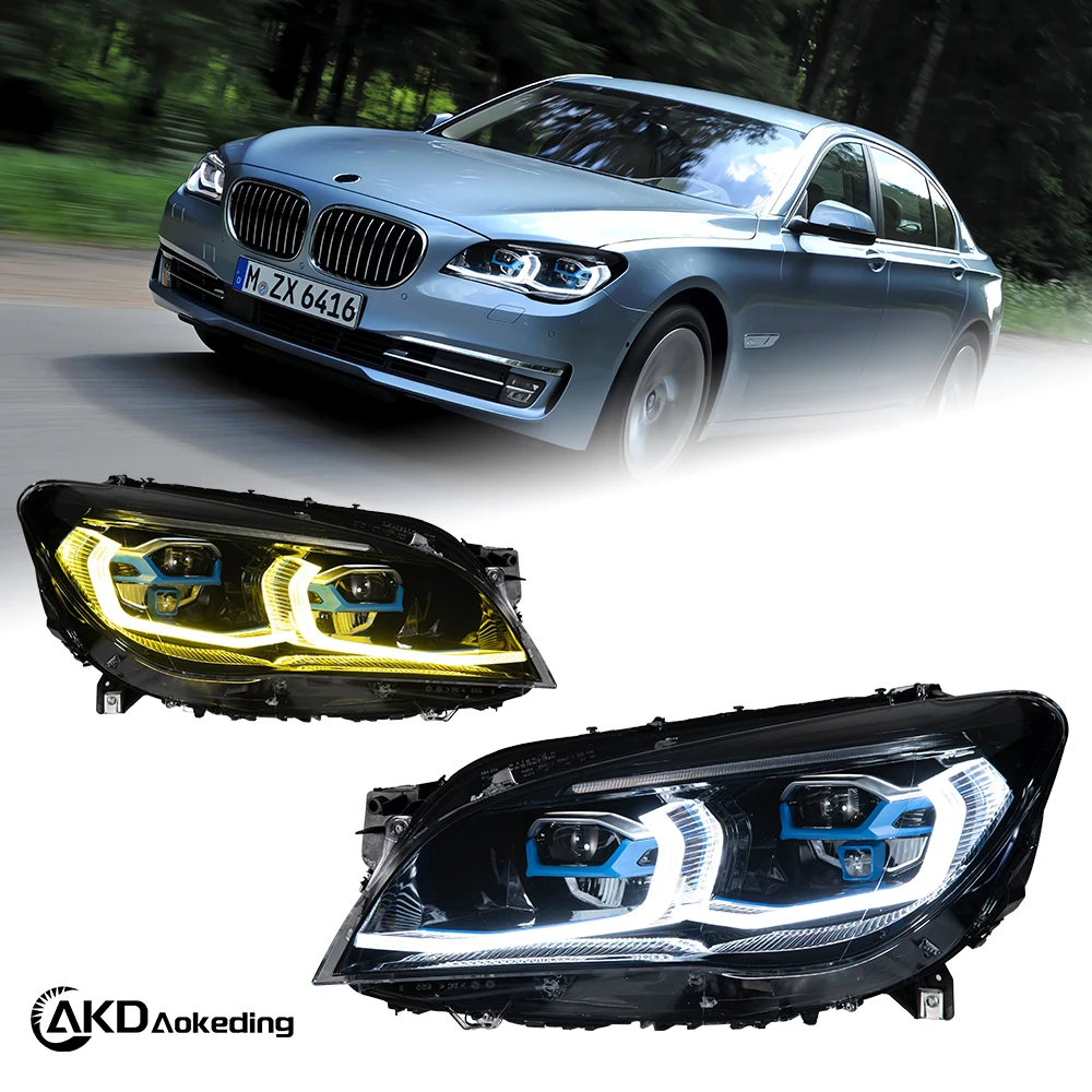 2 PCS Auto Car Head Light Parts For BMW 7 Series F01 F02 2009-2015 LED Headlight Replacement DRL Dual Projector Facelift
2 PCS Auto Car Head Light Parts For BMW 7 Series F01 F02 2009-2015 LED Headlight Replacement DRL Dual Projector Facelift