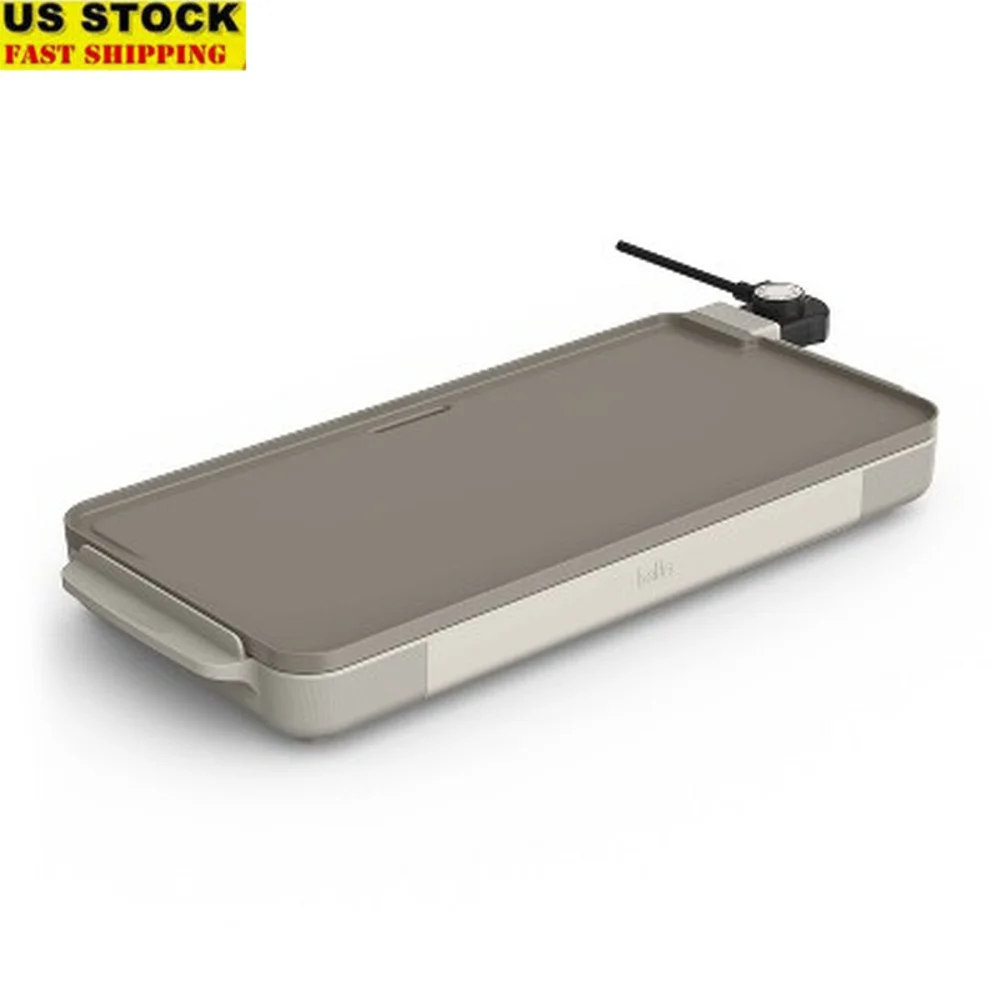 Electric Griddle 10x20 Inch Ceramic Nonstick Cooking Surface 1500W Temperature Control Cool Touch Handles Dishwasher Safe Drip
Electric Griddle 10x20 Inch Ceramic Nonstick Cooking Surface 1500W Temperature Control Cool Touch Handles Dishwasher Safe Drip