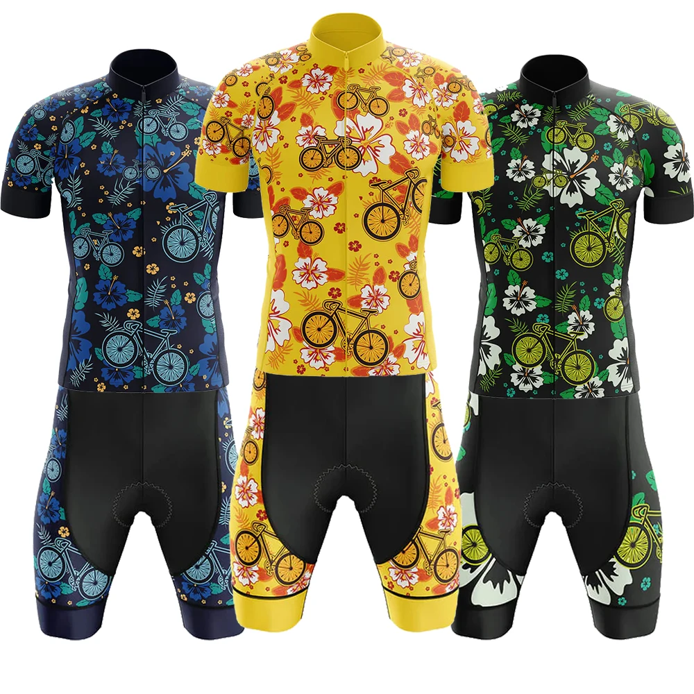 ALOHA Men Cycling Jersey Set Summer MTB Bike Clothes Uniform Maillot Ropa Ciclismo Men Bicycle Clothing Suit Sleeveless and Bib
ALOHA Men Cycling Jersey Set Summer MTB Bike Clothes Uniform Maillot Ropa Ciclismo Men Bicycle Clothing Suit Sleeveless and Bib