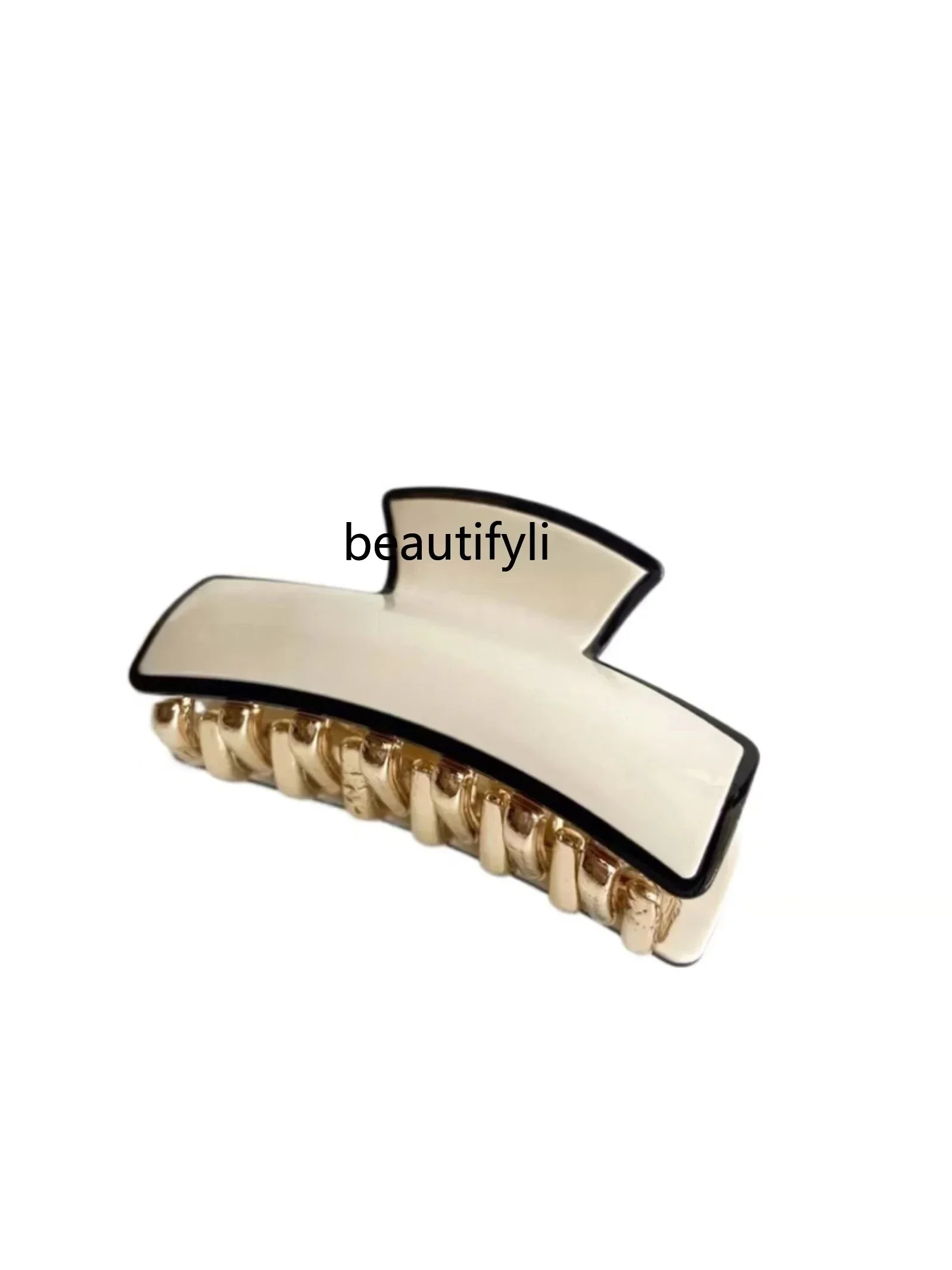Customized French Style Grip Updo Hair Pin Fashion Headdress Female Design Hair Claw Shark Barrettes Temperament Hair Tail Clamp
Customized French Style Grip Updo Hair Pin Fashion Headdress Female Design Hair Claw Shark Barrettes Temperament Hair Tail Clamp