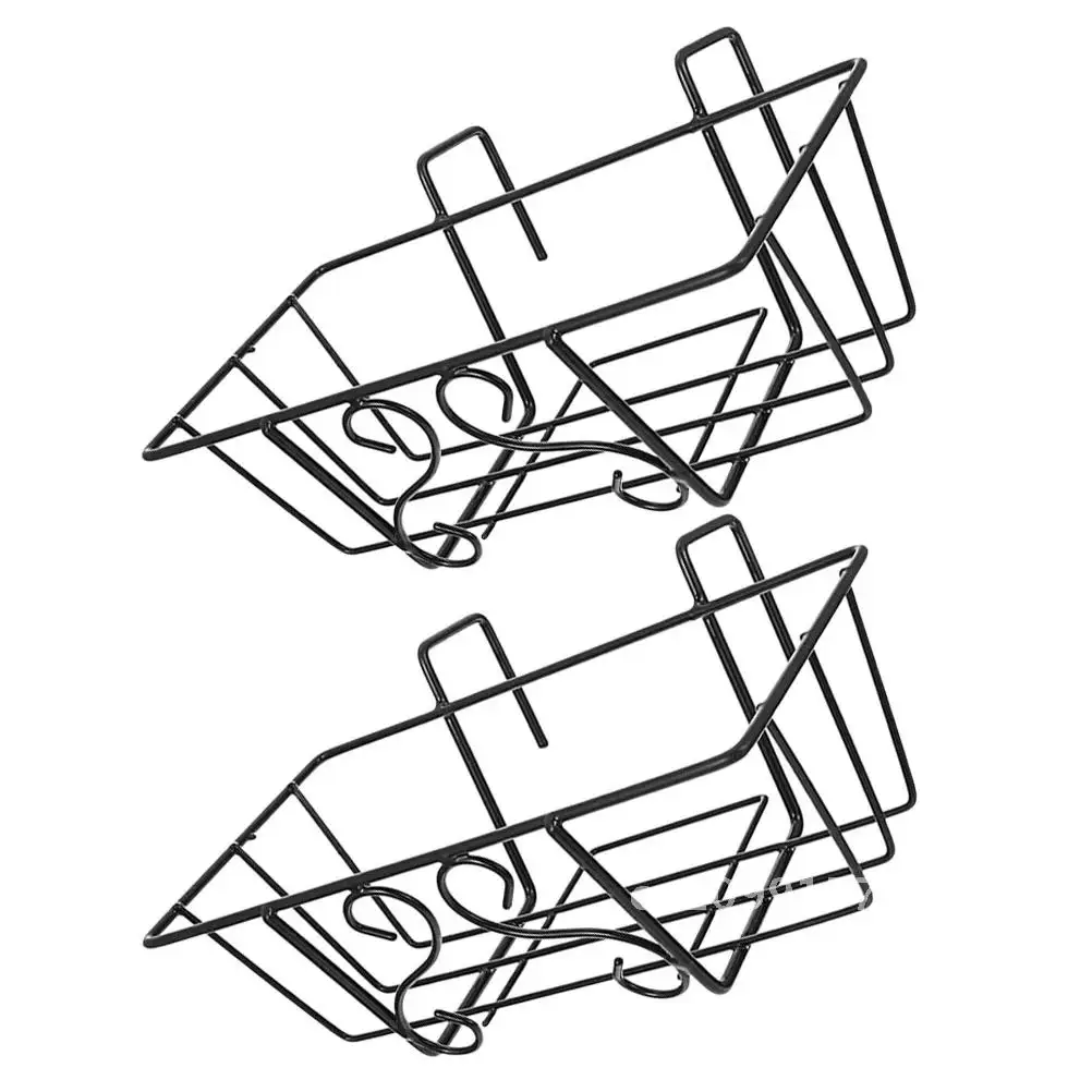 2 Pcs Bird Feeder Fence Flower Flowerpot Balcony Holder Rack Hanging Stand Planter Black Baskets 3200X1500X1400CM Railings
2 Pcs Bird Feeder Fence Flower Flowerpot Balcony Holder Rack Hanging Stand Planter Black Baskets 3200X1500X1400CM Railings