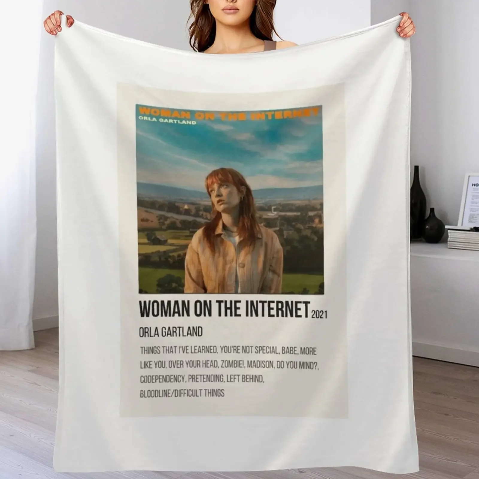 orla gartland woman on the internet album poster Throw Blanket Fashion Sofas bed plaid Soft Big Plaid on the sofa Blankets
orla gartland woman on the internet album poster Throw Blanket Fashion Sofas bed plaid Soft Big Plaid on the sofa Blankets